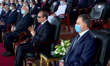   الرئيس: «لن ننسى ولادنا اللى قدموا أرواحهم وحياتهم علشان مصر»