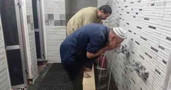   فتح دورات المياه فى المساجد بعد غلقها منذ بداية أزمة كورونا