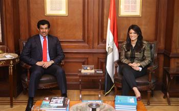   وزيرة التعاون الدولي تلتقي السفير القطري الجديد