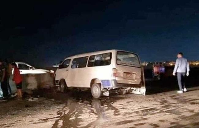 إصابة شخصين فى حادث تصادم بشبين القناطر - نوى 