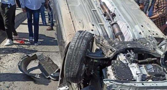 حادث الأوسطي.. بالأسماء «عرب أبو كريم» في إنتظار وصول جثامين 7 أشخاص