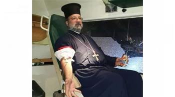   الأنبا بندلمون يشن حملات للتبرع بالدم لمصابي كورونا في دمياط