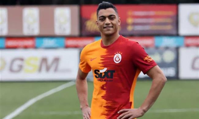 مصطفي محمد يقود هجوم جلطة سراي استعدادا لمواجهة لوكوموتيف بالدوري الأوروبي