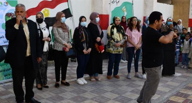 "مياه المنيا" تنفذ حملة توعية بمدرسة الأمل للصم وضعاف السمع