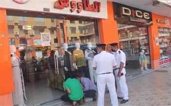 رئيس الجهاز: غلق وتشميع محال تجارية مخالفة بحملة جديدة بمدينة السادات