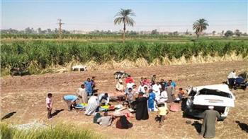 ننشر أسماء مصابي انقلاب سيارة ميكروباص في الزراعات بقنا