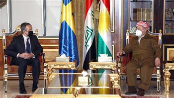   بارزاني والسفير السويدي لدى العراق يناقشان قضايا الأمن والاقتصاد