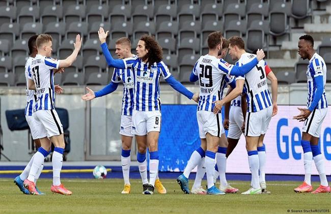 فوز هيرتا برلين على بوروسيا مونشنجلادباخ بهدف نظيف بالدوري الألماني