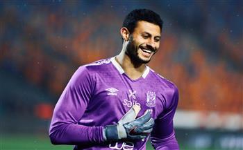 موقف محمد الشناوى من المشاركة مع الأهلى أمام الزمالك