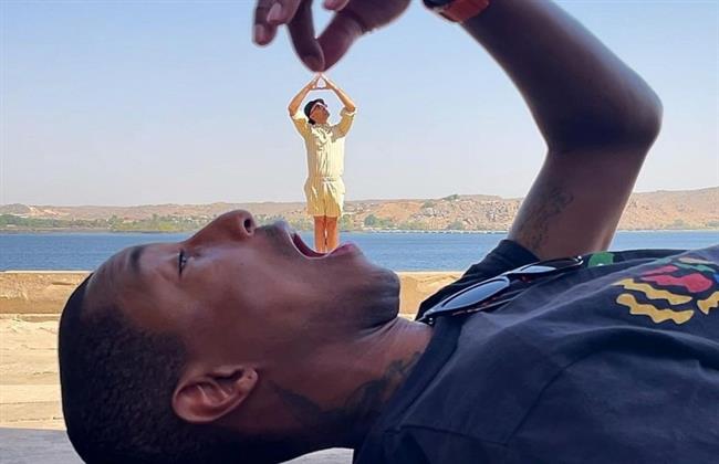 "بالفيديو" ... فاريل ويليامز بجولة سياحية بمصر
