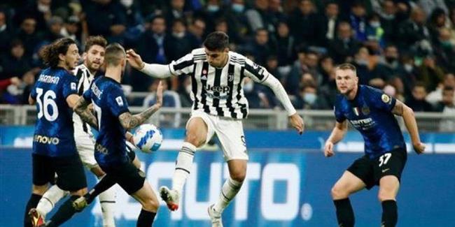 يوفنتوس يتعادل مع انتر ميلان  في الدوري الإيطالي لكرة القدم