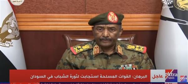 البرهان: القوات المسلحة استجابت لثورة الشباب فى السودان ..فيديو