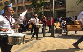   افتتاح مهرجان الأسر الطلابية بآداب عين شمس