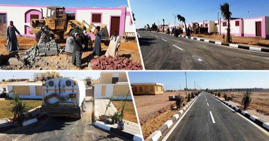 محافظ أسوان يتابع معدلات تنفيذ مشروعات "حياة كريمة"