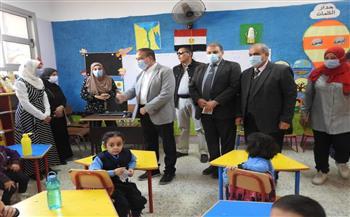 محافظ المنوفية يفتتح مدرسة إبتدائية بتكلفة إجمالية 5 ملايين جنيه