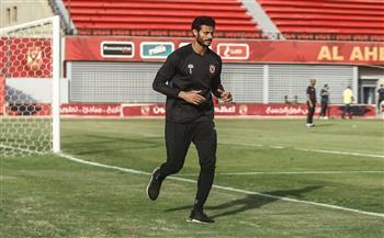 مران الأهلي .. الشناوي يبدأ تدريبات الجري