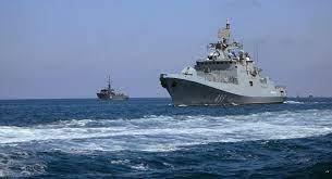   البحرية الروسية تنقذ سفينة حاويات بنمية تعرضت لعملية قرصنة بخليج غينيا