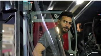 حافلة الزمالك تصل بتروسبورت