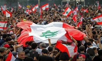   مظاهرات مؤيدة لرئيس حزب القوات اللبنانية