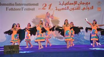 فرق الفنون الشعبية لـ 6 دول تتألق فى مهرجان الإسماعيلية