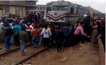 مصرع طالبة دهسا تحت عجلات القطار فى أسيوط