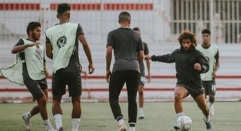 مران الزمالك.. تدريبات تأهيلية وإطالات في مجمع الصالات