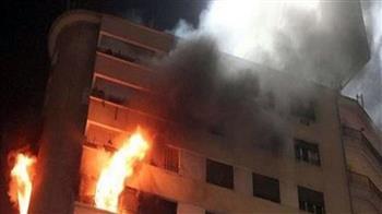 إصابة سيدة إثر حريق شقة سكنية في بولاق الدكرور