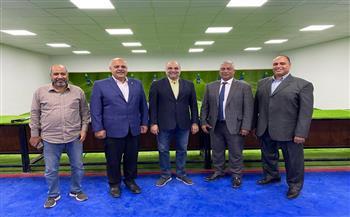 حسني يقف على مستجدات ميدان رماية حدائق الأهرام