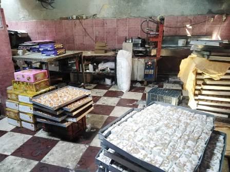 ضبط مصنع حلوى بدون ترخيص بالقاهرة
