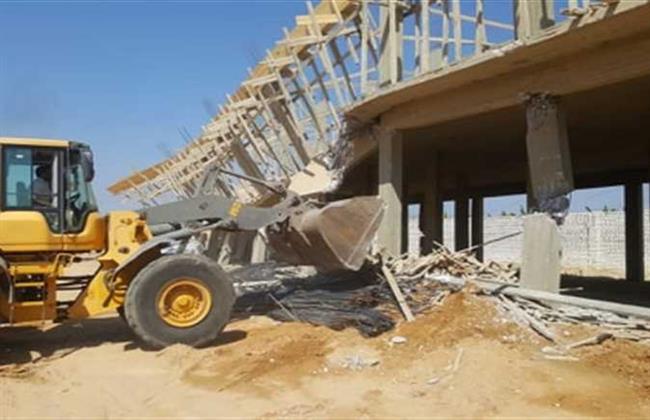 إزالة 50 حالة تعد على أملاك الدولة والأراضي الزراعية بالشرقية