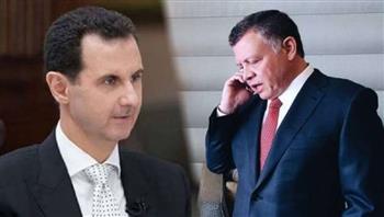 اتصال هاتفي بين الأسد والملك عبد الله