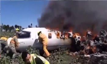مقتل 8 أشخاص جراء تحطم طائرة خاصة في شمال إيطاليا