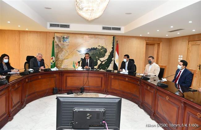 محافظ الفيوم ورئيس تنمية الصعيد يتفقدان المشروعات التى تنفذها الهيئة