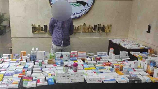 ضبط كميات كبيرة من الأدوية مجهولة المصدر بدون ترخيص بالجيزة 