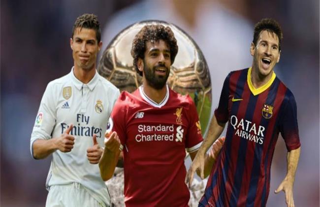 أرقام| محمد صلاح يهدد رونالدو وميسي للفوز بالكرة الذهبية