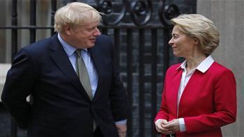 رئيس الوزراء البريطانى يلتقى رئيسة المفوضية الأوروبية