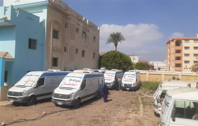 الكشف العلاج لأكثر من  1600 مواطنا فى بني سويف