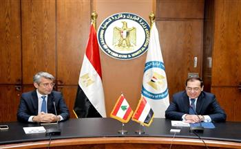   وزيرا البترول المصرى واللبنانى يبحثان سرعة وصول الغاز إلى لبنان
