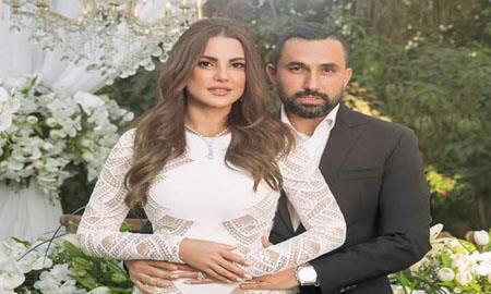 درة تحتفل بعيد ميلاد زوجها..شاهد