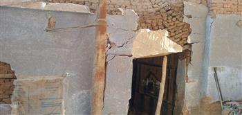   «غنيم» يوجه بمتابعة انهيار أجزاء من منزل بالطوب اللبن ببنى سويف