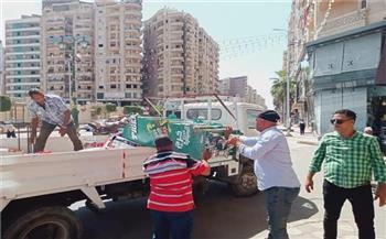 تحرير ٥٣ محضر ومصادرة ٤٥ شيشة بالبحيرة