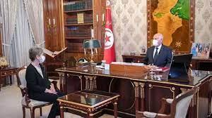   قيس سعيد يستقبل رئيس الحكومة التونسية