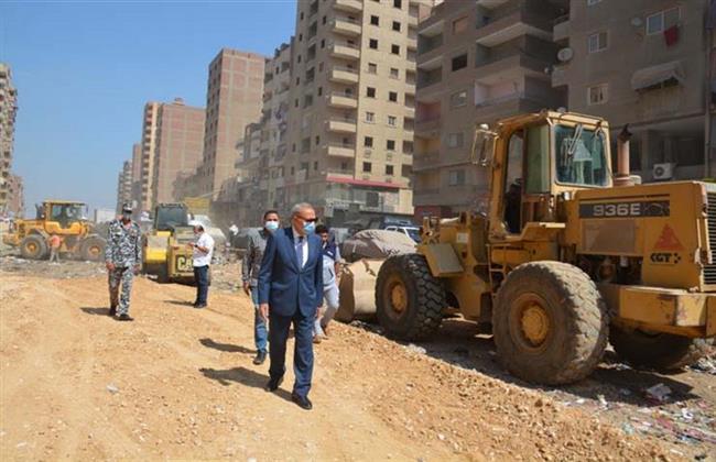 محافظ القليوبية يقود حملة مكبرة لإزالة الإشغالات بشبرا الخيمة