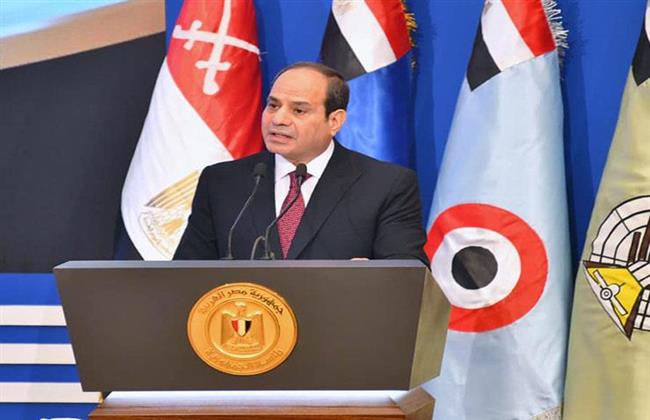 كلمة الرئيس فى ذكرى انتصارات أكتوبر تتصدر الصحف
