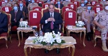   الرئيس السيسى لأهالى سيناء: لكم دور كبير في 73 .. ونرد لكم الجميل