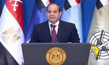 السيسي : الشعب المصري إخلاصه لوطنه بلا حدود