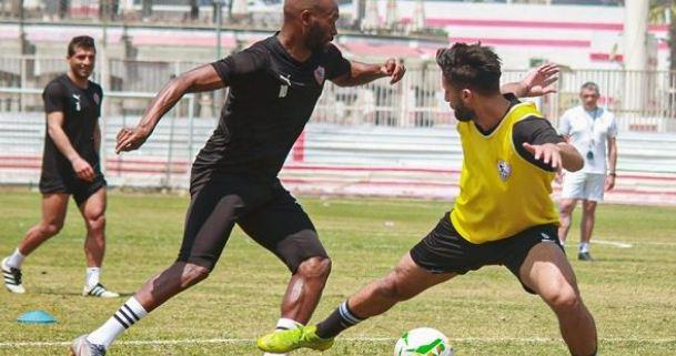 مران الزمالك.. تقسيمة قوية بين اللاعبين