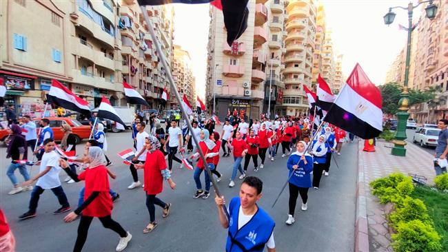 انطلاق ماراثون الشباب والرياضة للمشي بمشاركة 500  متسابق بالبحيرة