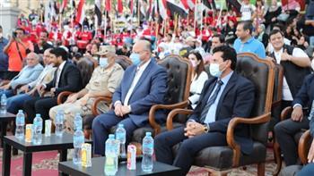وزير الرياضة ومحافظ القاهرة يشهدان الاحتفال بذكرى نصر أكتوبر
