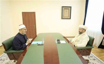   «البحوث الإسلامية» يبحث مع مفتي كازخستان أوجه التعاون العلمي المشترك